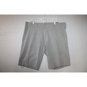 Burnside Hybrid Series Men Size 38 Stretch Walkshort + Boardshort Shorts Gray